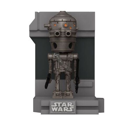 Figurine Funko Pop! Deluxe - N°438 - Star Wars - Bounty Hunter - Ig-88(mt)